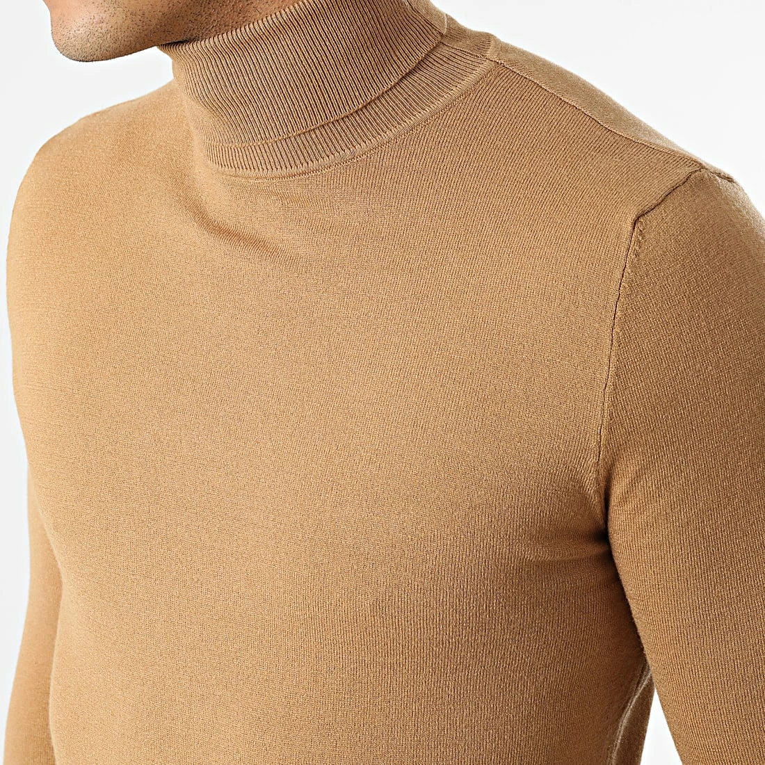 Tout neuf ❤️ Pull Col Roulé S2002 Camel de MTX 👍 – Image 2