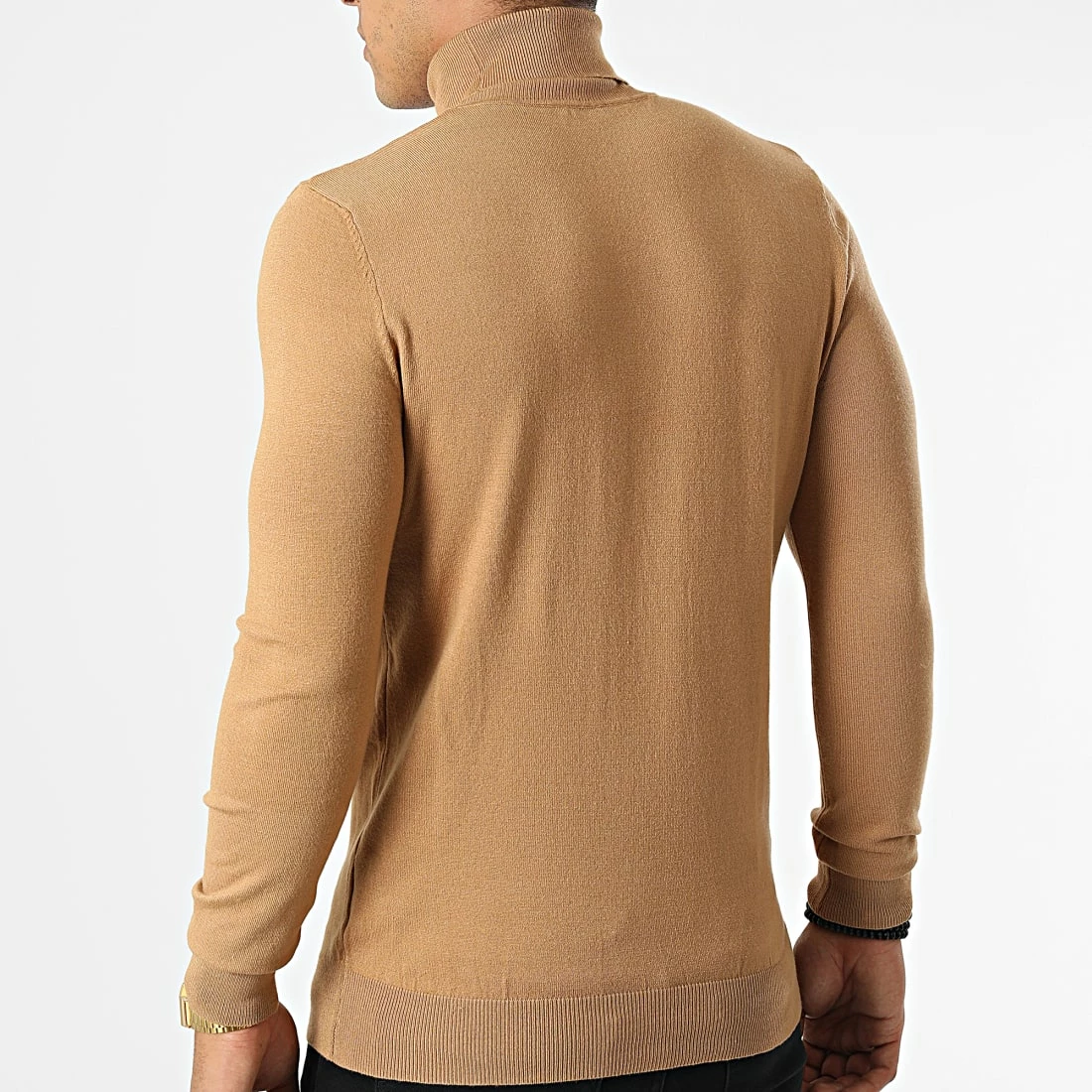 Tout neuf ❤️ Pull Col Roulé S2002 Camel de MTX 👍 – Image 4