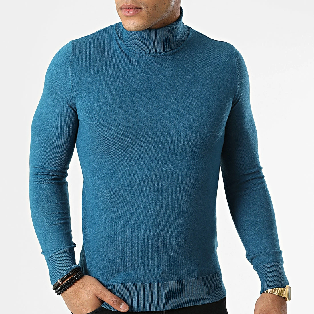 Les meilleures critiques de 😍 Pull Col Roulé S2002 Bleu de MTX 🧨 – Image 3