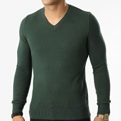 Meilleure affaire 🌟 Pull Col V S2005 Vert de MTX ✔️