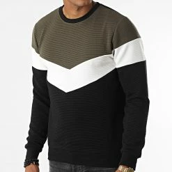 Tout neuf 🎁 Sweat Crewneck 6588 Noir Blanc Vert Kaki de MTX 🥰