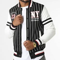 Le moins cher 👏 Veste W-2659 Noir Blanc de MTX 🌟