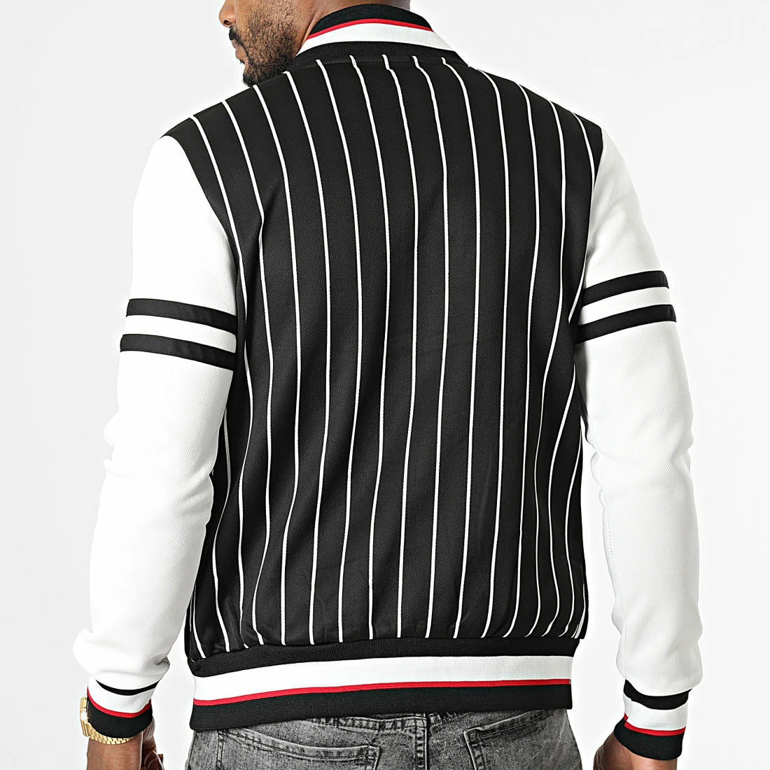 Le moins cher 👏 Veste W-2659 Noir Blanc de MTX 🌟 – Image 4