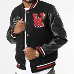 Top 10 ✔️ Veste Teddy 110 Noir Rouge de MTX 😉