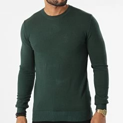 Remise 👏 Pull S2001 Vert Foncé de MTX ❤️