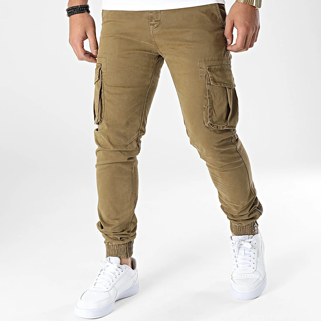 Nouveau 🥰 Pantalon Cargo F-1588 Camel de MTX 🎉