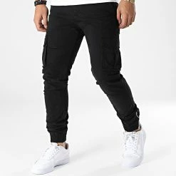 Le moins cher 😀 Pantalon Cargo F-1588 Noir de MTX 🤩