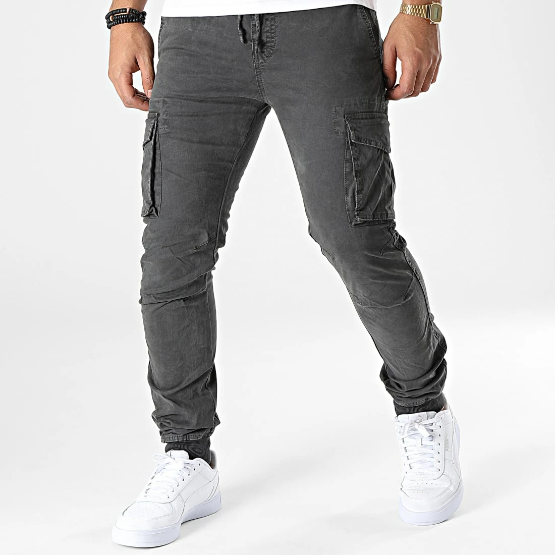 Acheter đ Pantalon Cargo F-1589 Gris Anthracite de MTX â