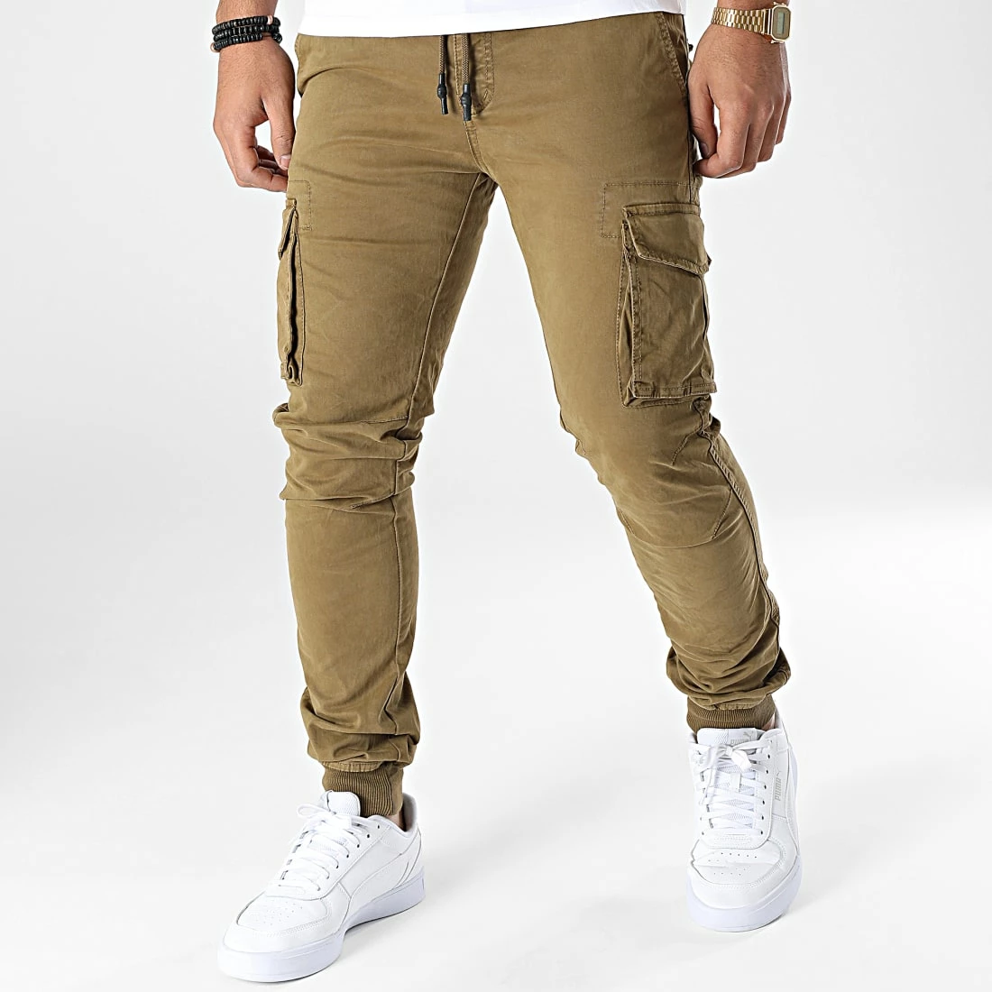 Remise 👏 Pantalon Cargo F-1589 Camel de MTX 💯