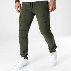 Vente flash 👍 Pantalon Cargo 1589 Vert Kaki de MTX 🔔