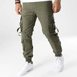 Le moins cher 😉 Pantalon Cargo JW-5349 Vert Kaki de MTX 💯