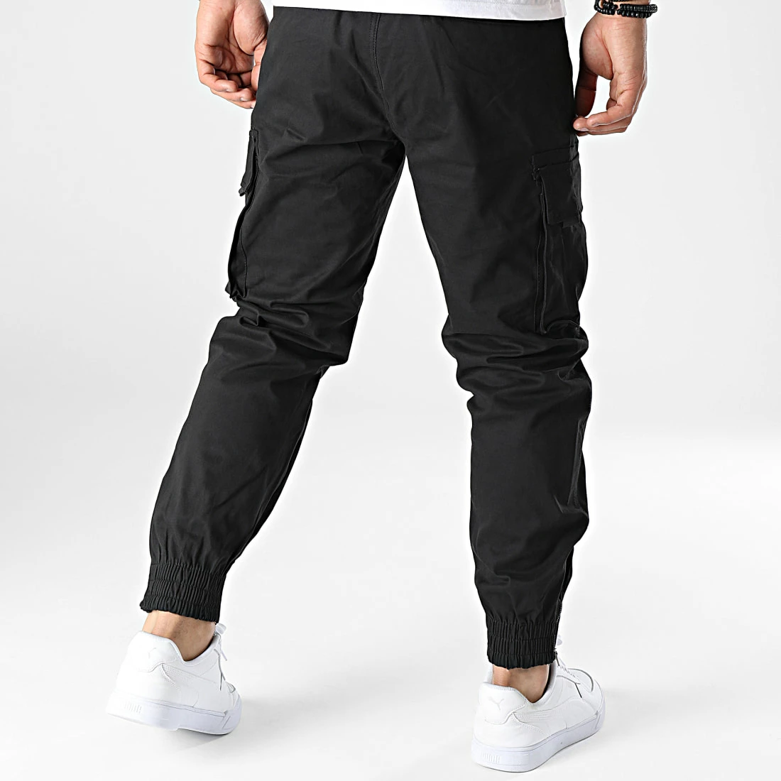 Bon marché 🛒 Pantalon Cargo 6019 Noir de MTX ✨ – Image 4