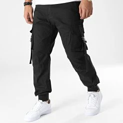 Nouveau 🔔 Pantalon Cargo 6021 Noir de MTX ✔️