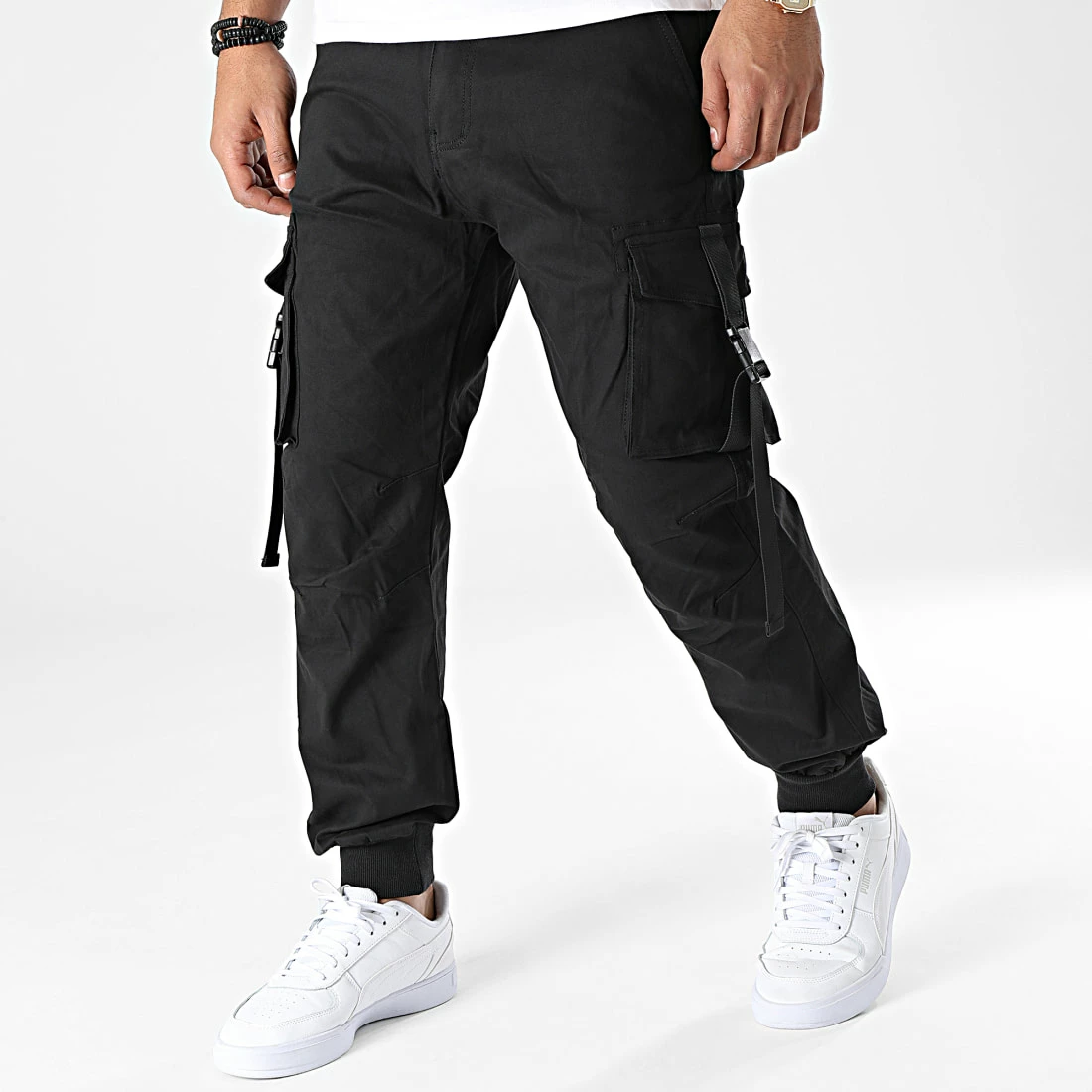 Nouveau 🔔 Pantalon Cargo 6021 Noir de MTX ✔️