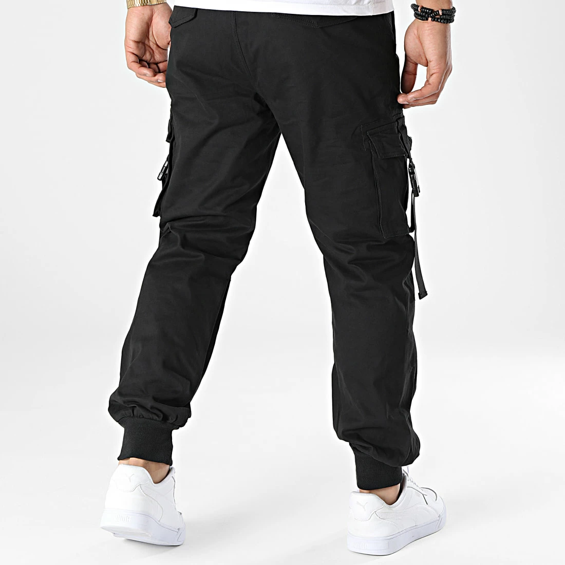 Nouveau 🔔 Pantalon Cargo 6021 Noir de MTX ✔️ – Image 4