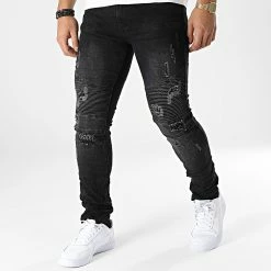Top 10 👏 Jean Skinny E7808 Noir de MTX 😍
