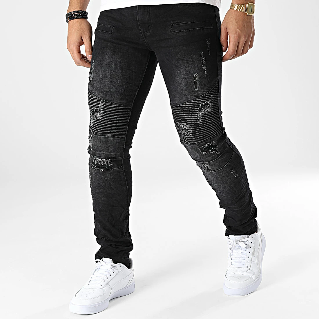 Top 10 👏 Jean Skinny E7808 Noir de MTX 😍
