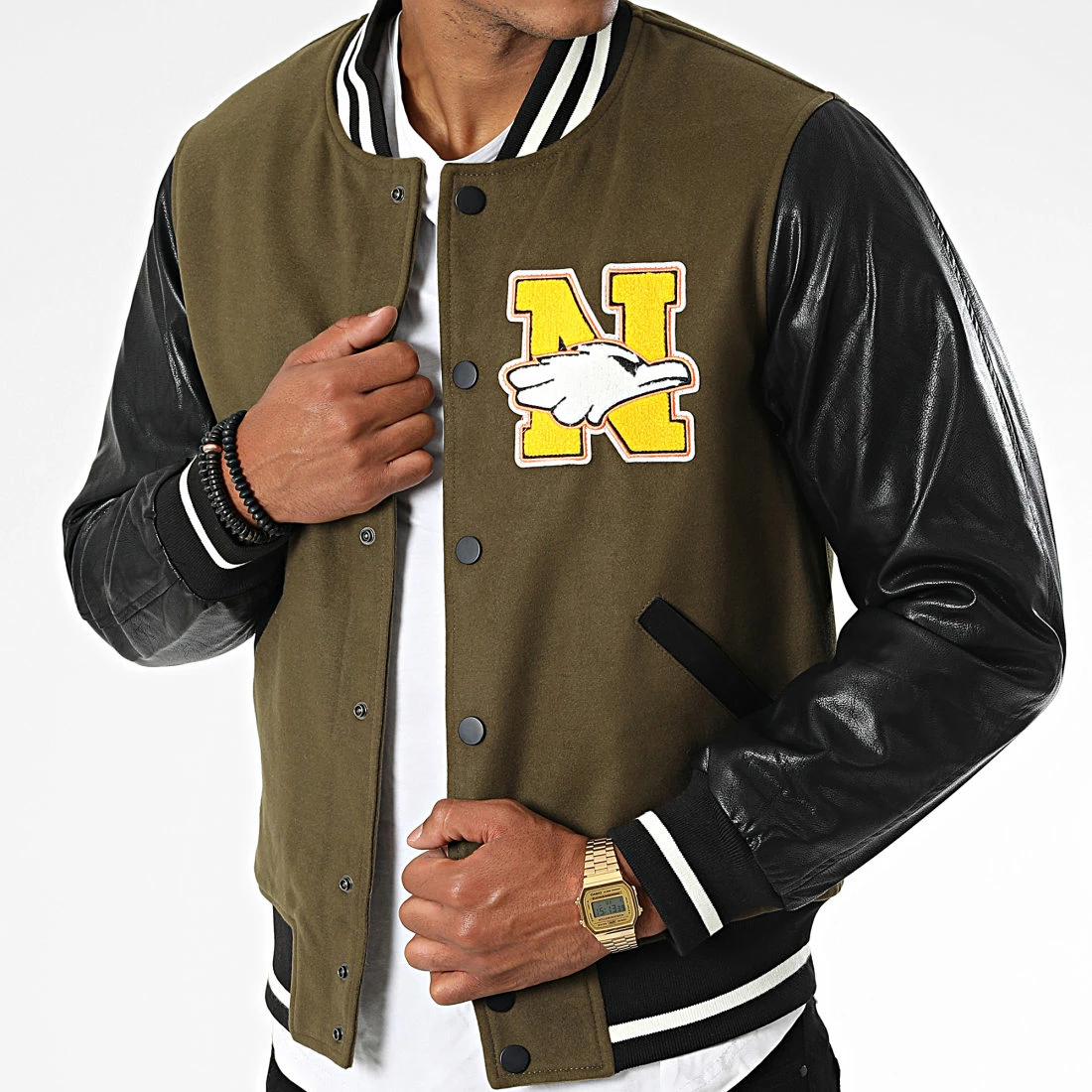 Budget đ„° Veste Teddy YT066NB Vert Kaki Noir de MTX âš