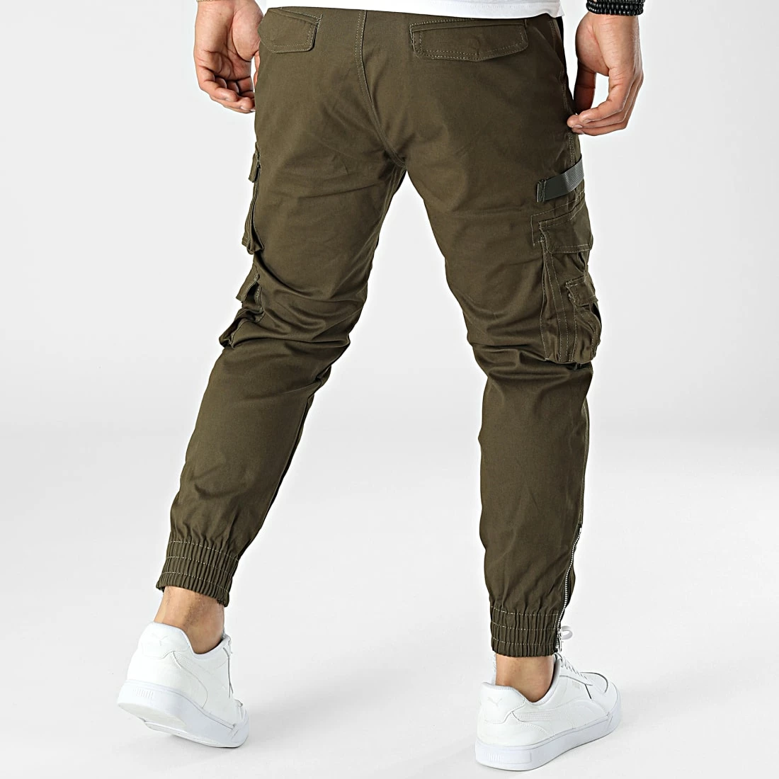 Bon marché 💯 Pantalon Cargo G6553 Vert Kaki de MTX ✨ – Image 4