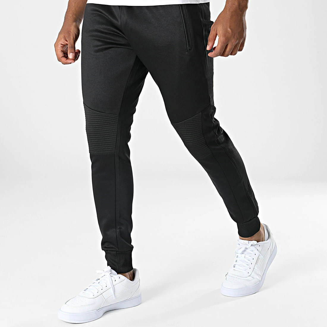 Coupon 🥰 Pantalon Jogging AH-137 Noir de MTX 🛒