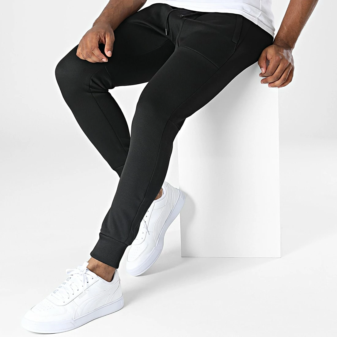 Budget 💯 Pantalon Jogging AH-122 Noir de MTX ✨ – Image 3