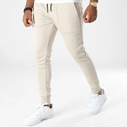 Vente flash 👏 Pantalon Jogging AH-122 Beige de MTX 🥰