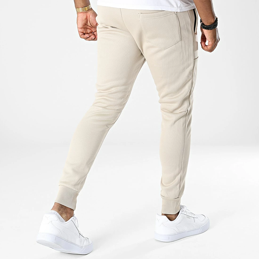 Vente flash 👏 Pantalon Jogging AH-122 Beige de MTX 🥰 – Image 4