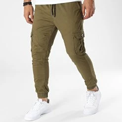 Vente flash 😍 Pantalon Cargo E9611 Vert Kaki de MTX 🔔