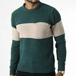 Vente flash ✔️ Pull S2010 Vert Beige de MTX 🛒