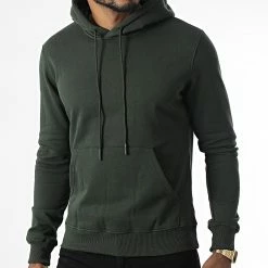 Promo 🥰 Sweat Capuche X3050 Vert Kaki de MTX 🔔