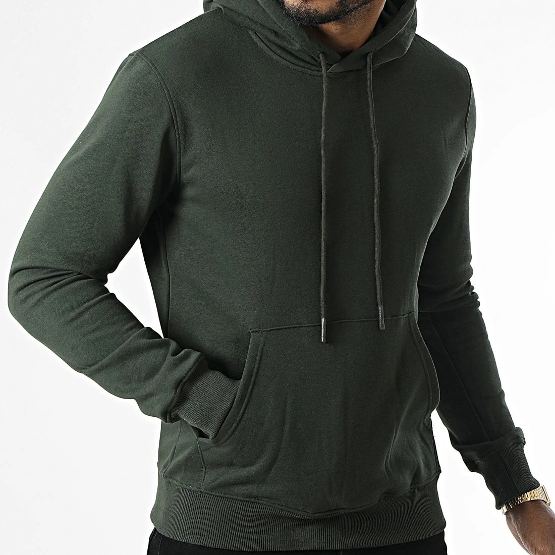 Promo 🥰 Sweat Capuche X3050 Vert Kaki de MTX 🔔 – Image 3