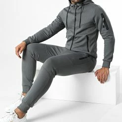 Top 10 🧨 Ensemble De Survetement R-065 Gris Anthracite de MTX ✨