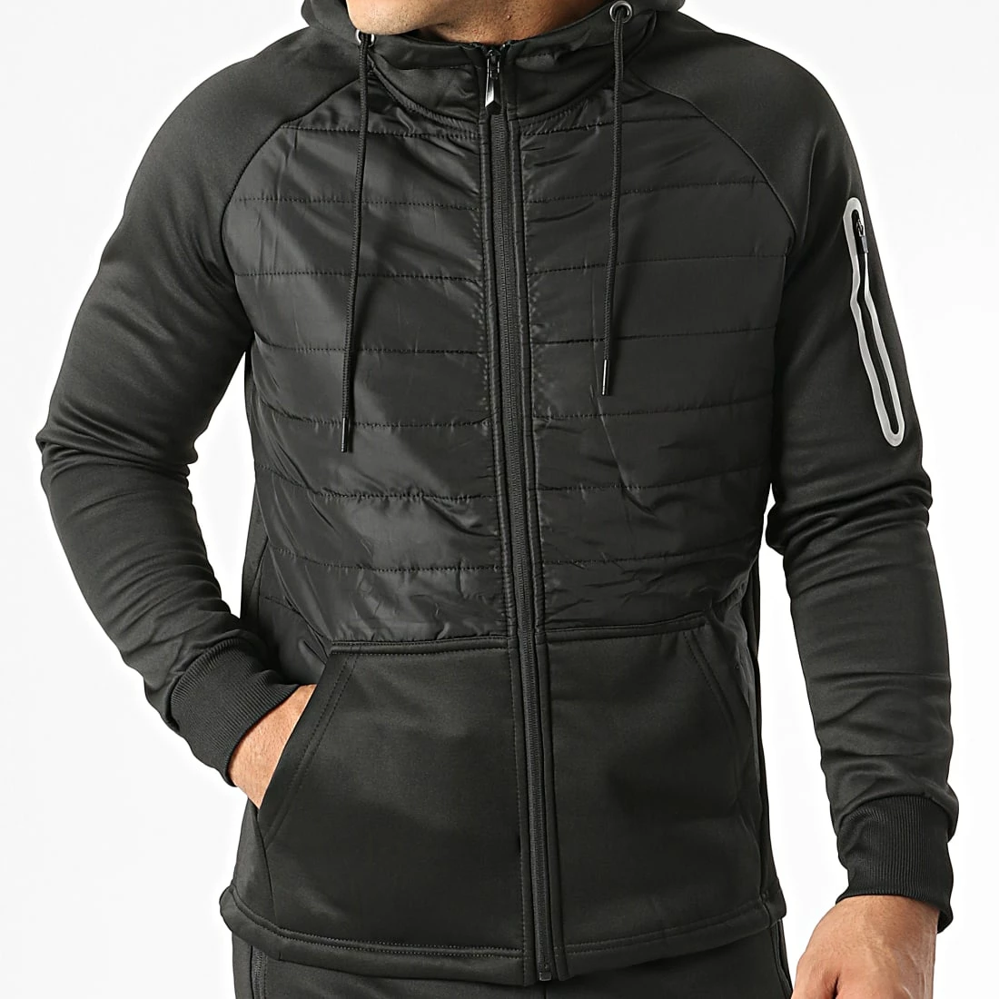 Bon marché 🔥 Ensemble De Survetement H-03 Noir de MTX 😍 – Image 3