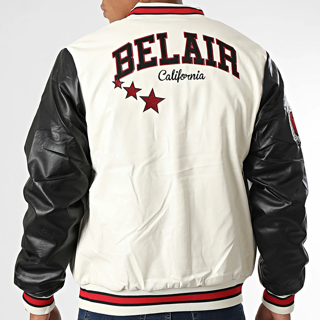 Meilleure vente ✨ Veste Teddy DEH801 Beige Noir de MTX ❤️ – Image 4