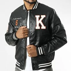 Meilleure vente ❤️ Veste Teddy ART-2 Noir de MTX 🤩