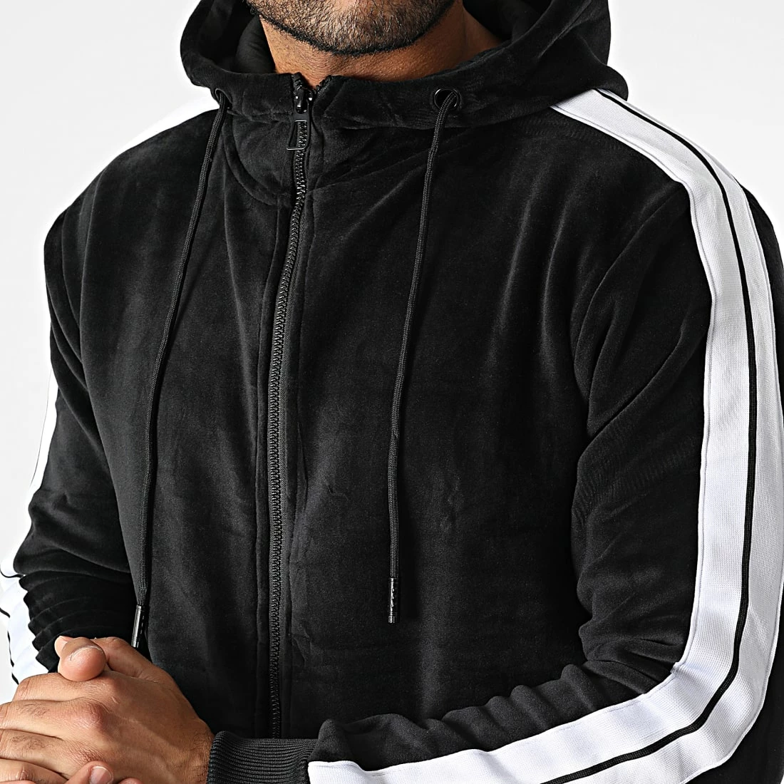 Meilleur prix đ Ensemble De Survetement A Bandes Y-01 Noir de MTX â â Image 2